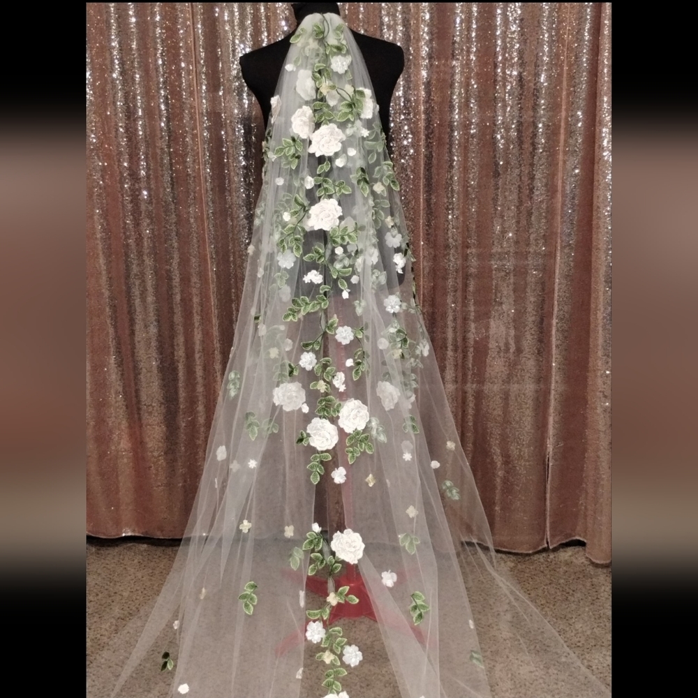 Botanical Cathedral Veil